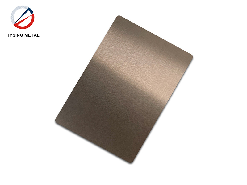 Antique Bronze Stainless Steel Sheet