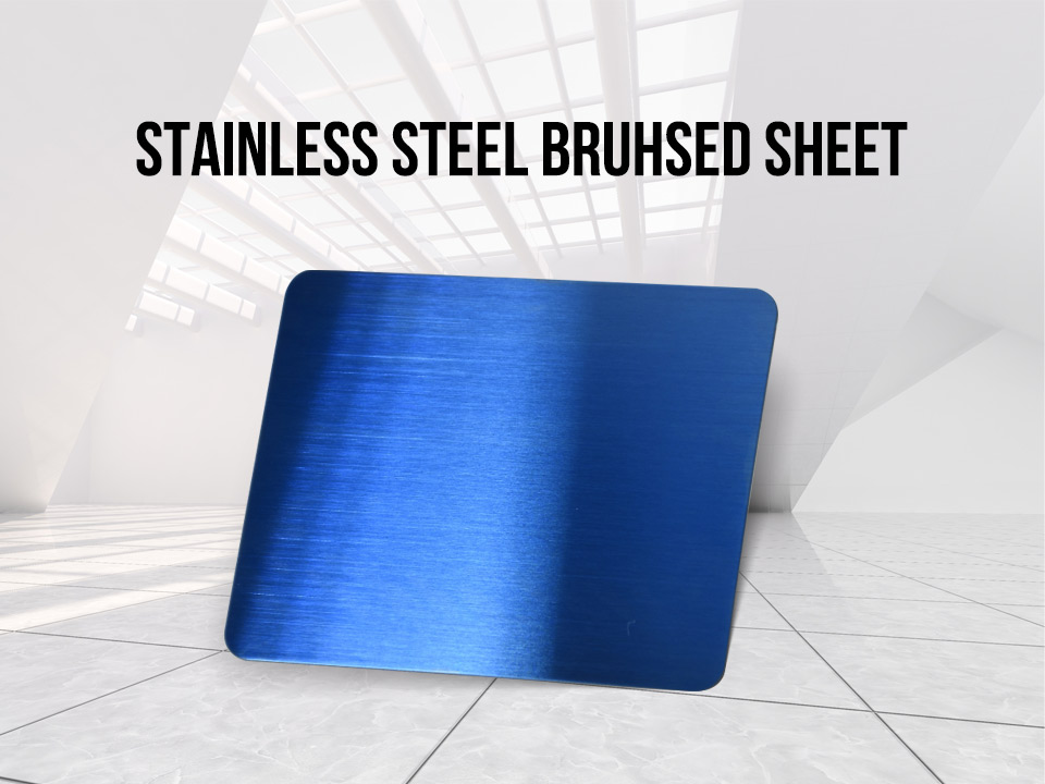 Blue Stainless Steel Sheet